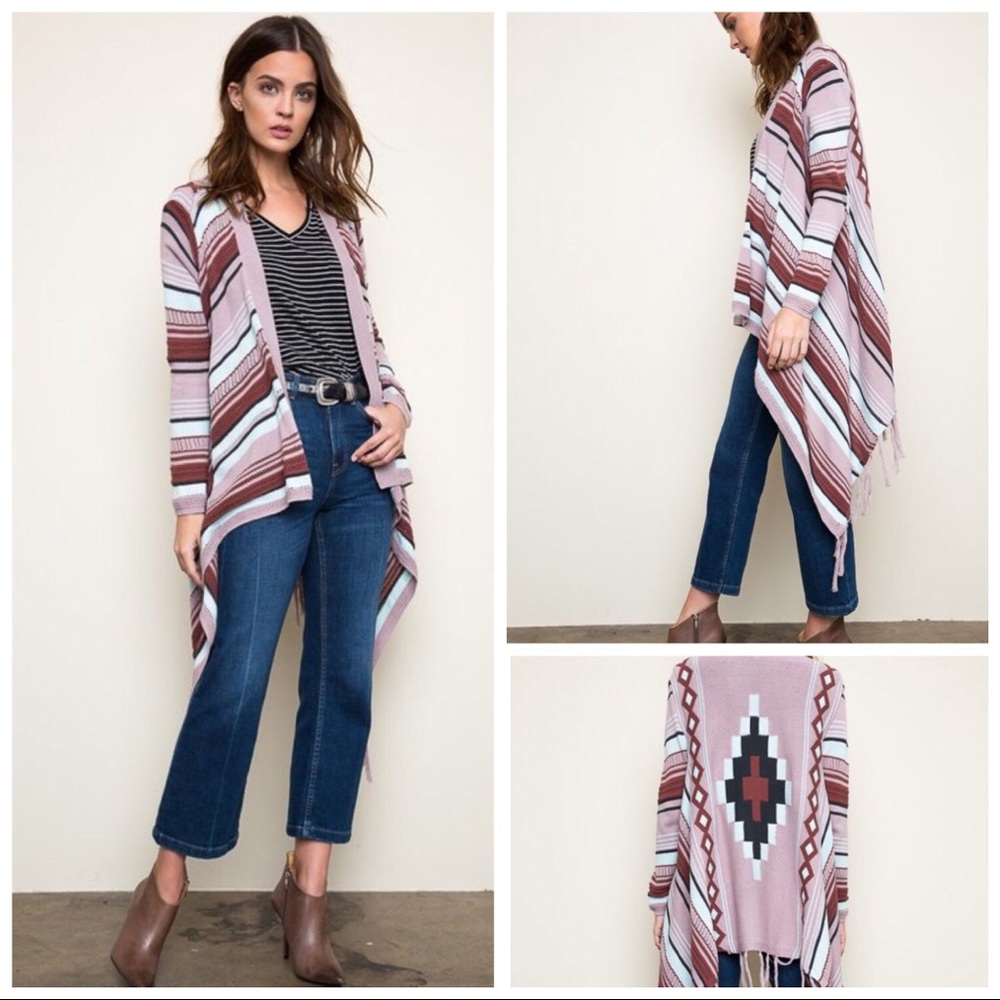 Colourful Knit Cardigan